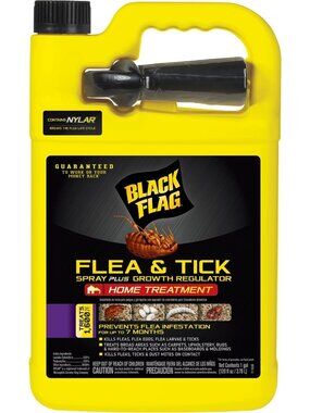 Effective Flea & Tick Killer Spray for Home, Ready-to-Use, 1-Gallon, 4-Pack